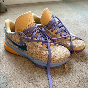 Youth Nike LeBron 20 GS Summer Vibes Basketball Shoes